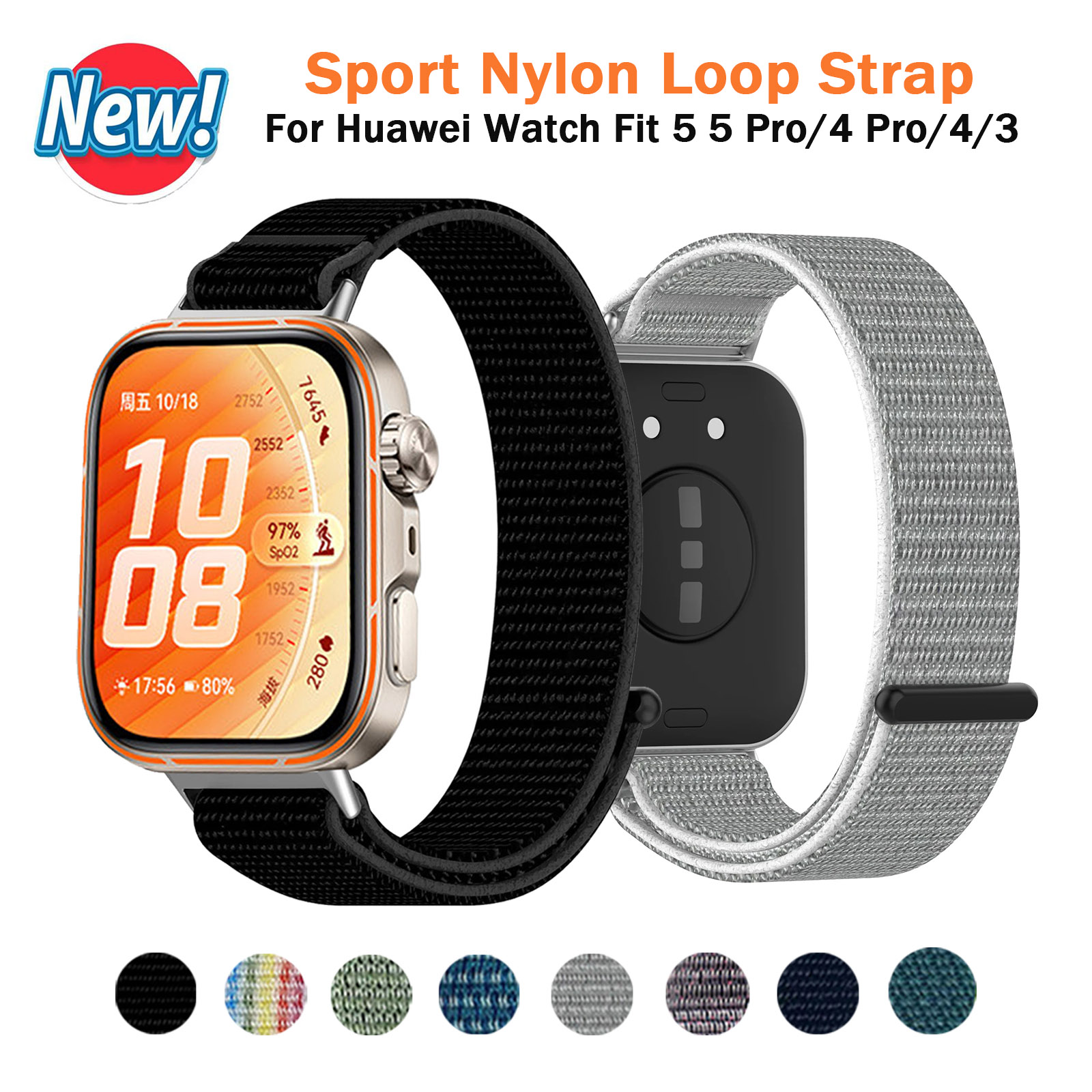 Sport Loop Strap - 화웨이 워치 핏 5 프로 4