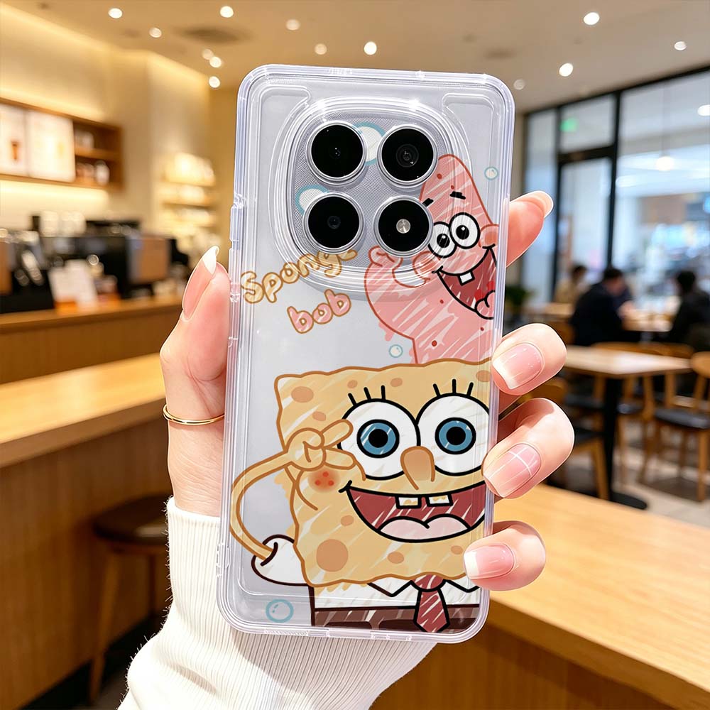Xiaomi Poco X6 - 만화 귀여운 스폰지밥 커버 샤오미 POCO