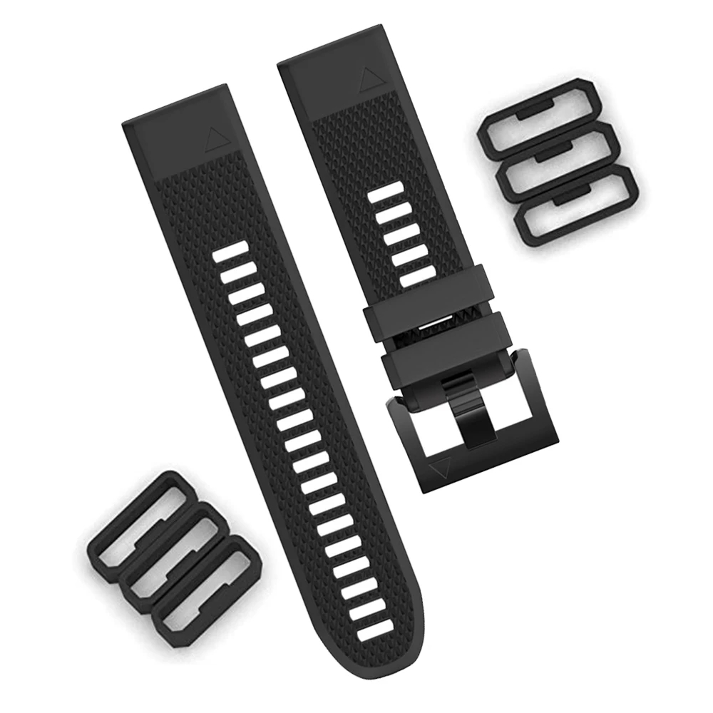 Silicone Band Replacement - Garmin Forerunner 945/935/955/965 Fenix ​​5/6/7 보안