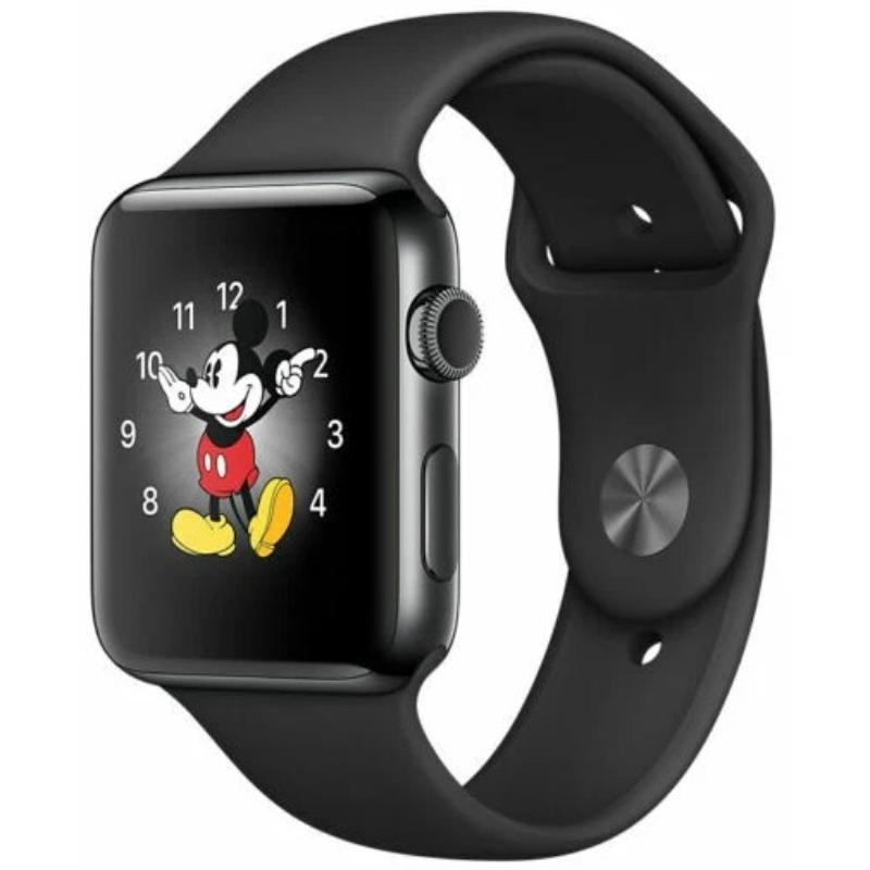 Smartwatch X18 - 애플 워치 시리즈 2 스테인리스 스틸