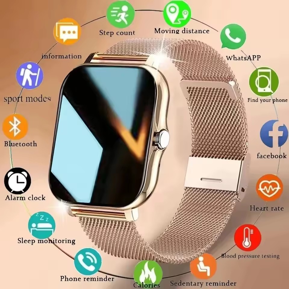 Smartwatch Instagram - 스마트 워치 안드로이드 IOS 휴대폰, 블루투스