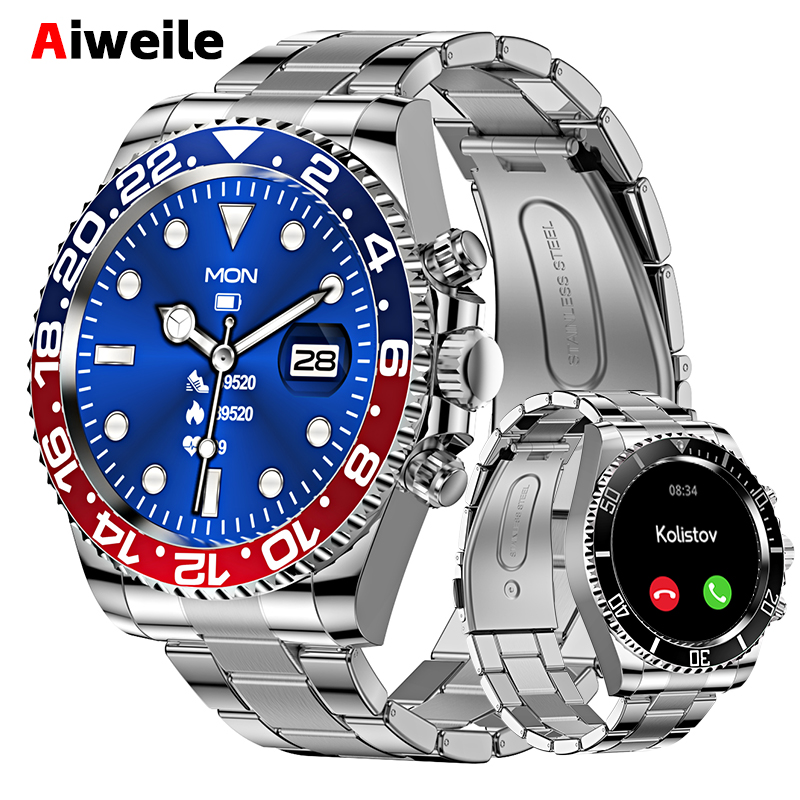 Smartwatch Instagram - Aiweile AW12 Pro 스마트 워치 남성용