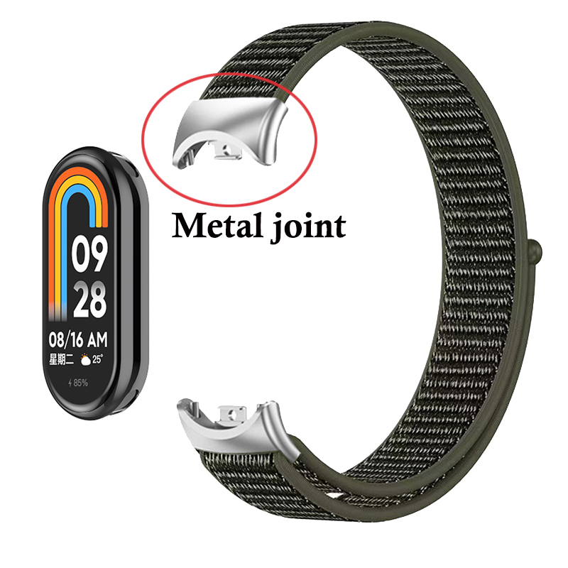 Sport Loop Strap - 샤오미 미밴드 10 9 8용 나일론
