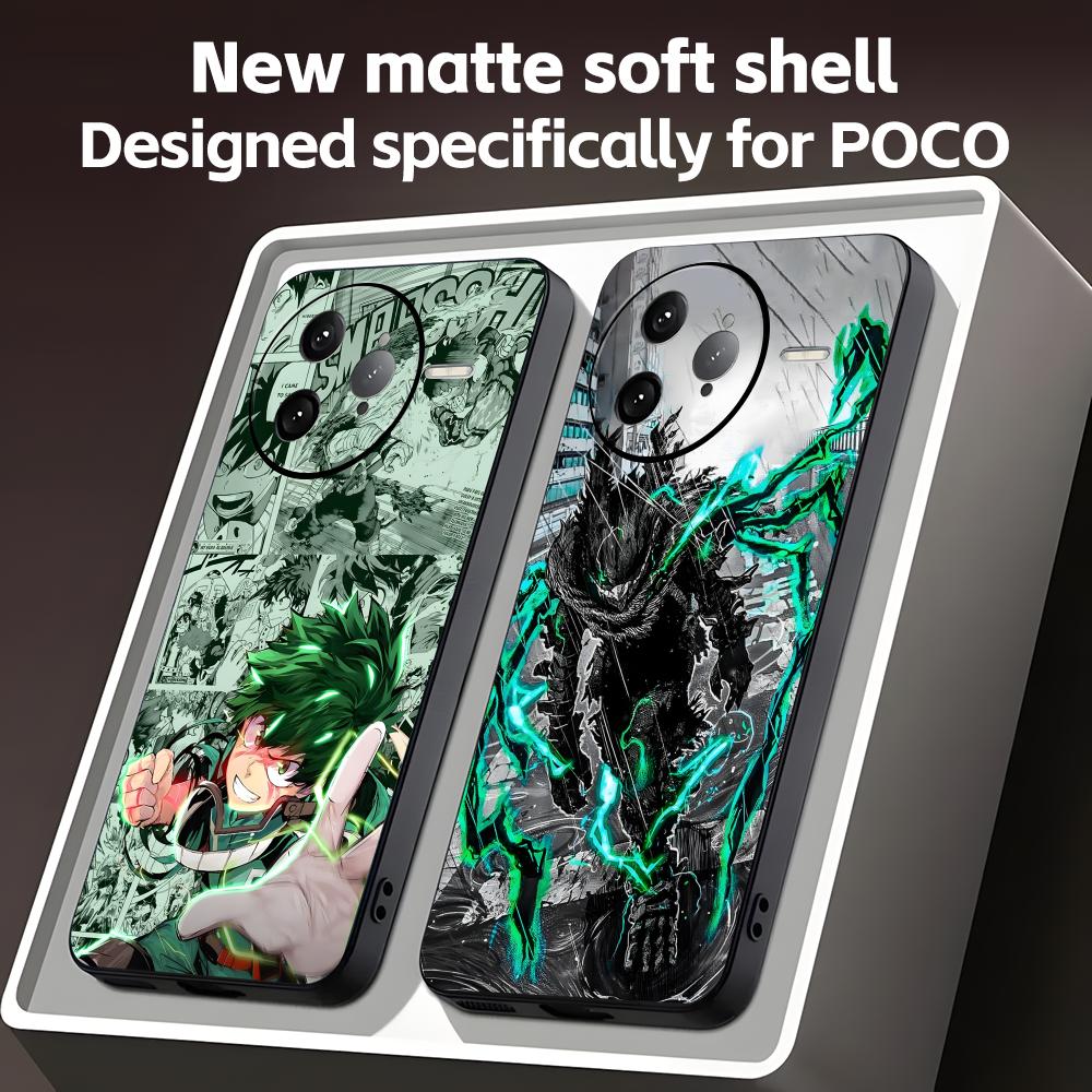 Xiaomi Poco X6 - Deku My Hero Academia 전화 케이스