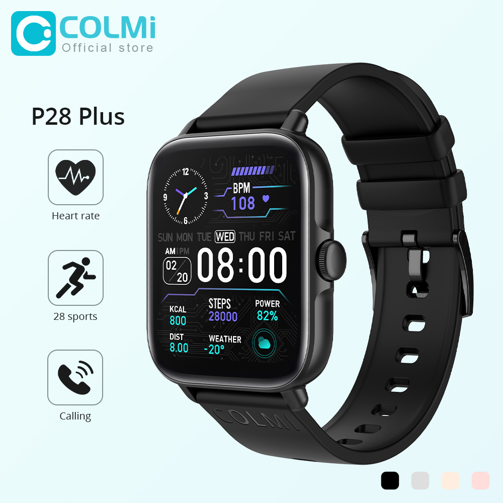 Smartwatch Instagram - COLMI P28 Plus 블루투스 응답 통화