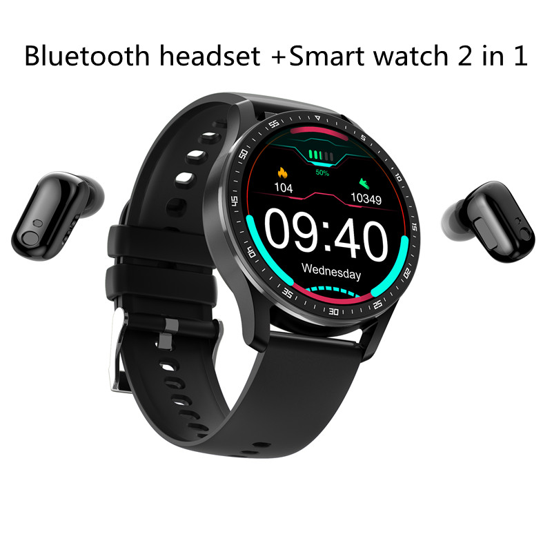 Smartwatch Headset - TWS 블루투스 헤드셋, 남성 스포츠 피트니스