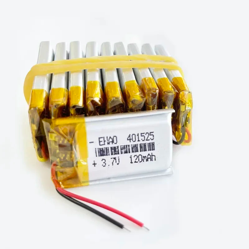 10 PCS 3.7V 120mAh Lipo 리튬 폴리머 - Smartwatch Headset 리뷰 및 가격