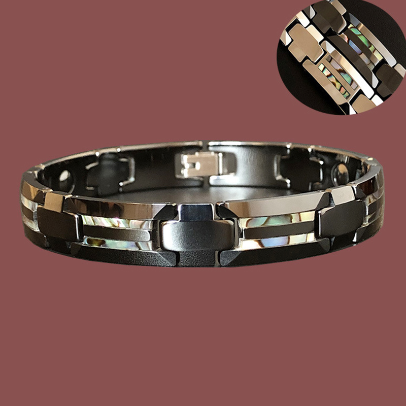10mm Havey 펑크 블랙 세라믹 팔찌 남성 여성  - Ceramic Link Bracelet 리뷰 및 가격