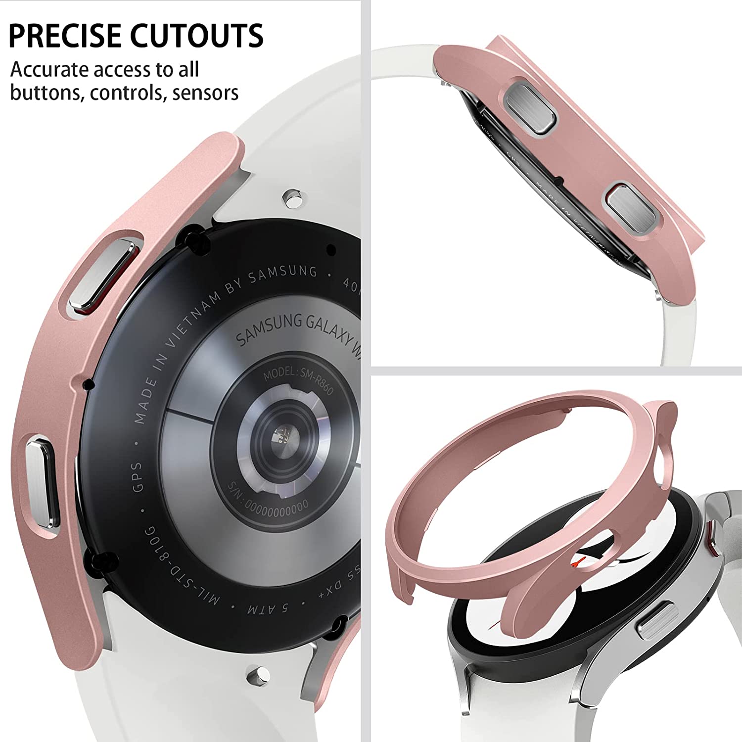 삼성 갤럭시 시계 4 케이스 용 PC 케이스 40mm  - Garmin Smartwatch Accessories 리뷰 및 가격