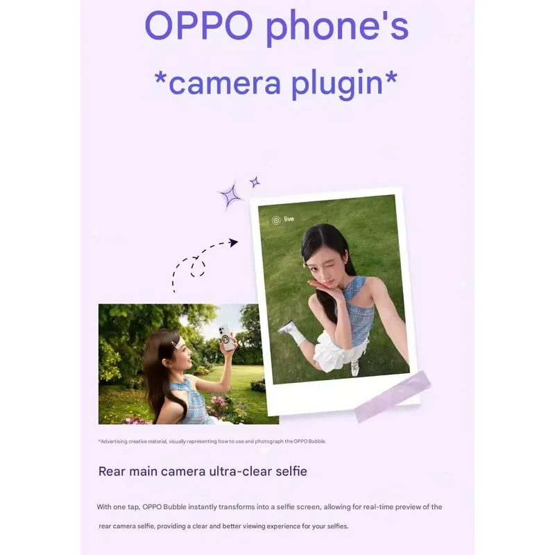 OPPO 버블 마그네틱 셀피 스크린 미니 무선 폰 후면 - Oppo Find X8 리뷰 및 가격