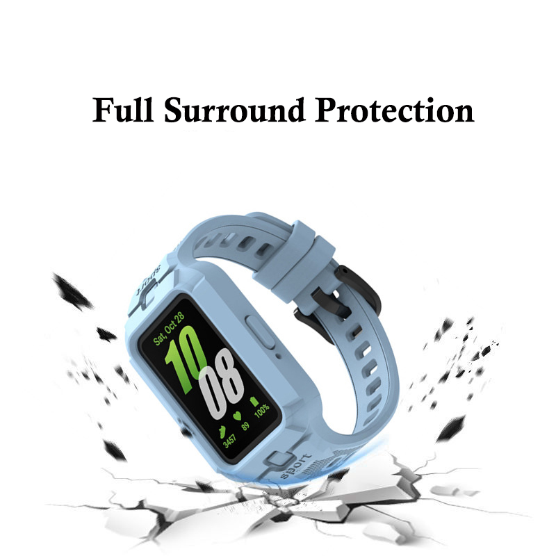 삼성 갤럭시 핏 3 스마트워치용 스트랩+케이스, 삼성  - Silicone Band Replacement 리뷰 및 가격