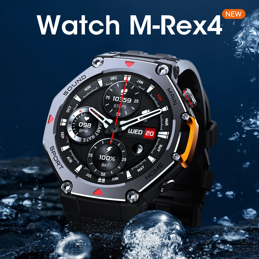 YBM-REX4 2025 베스트셀러 5ATM 방수 스마 - Smartwatch M Active 리뷰 및 가격