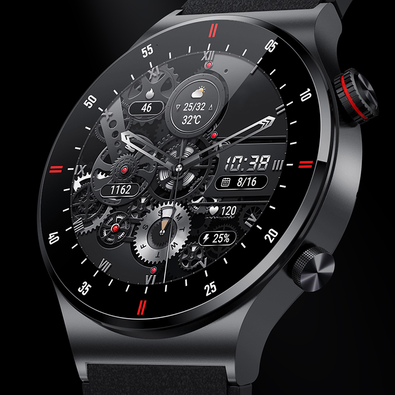 GPS ECG+PPG 블루투스 통화 스마트워치 남성용  - Smartwatch Custom 리뷰 및 가격