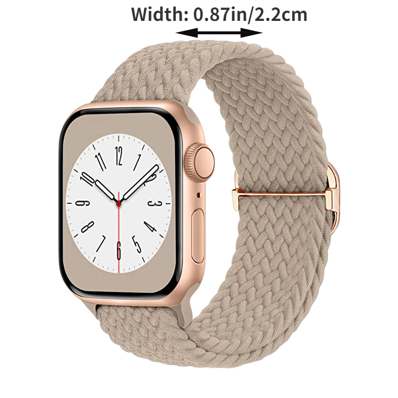 애플워치용 나일론 탄성 브레이드 솔로 루프 밴드 8개입 - Sport Loop Strap 리뷰 및 가격