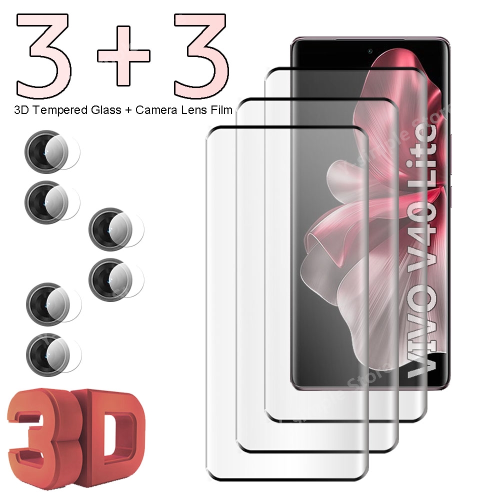 vivo V40 Lite용 3+3 곡면 강화유리 스크린 - Vivo V40 리뷰 및 가격