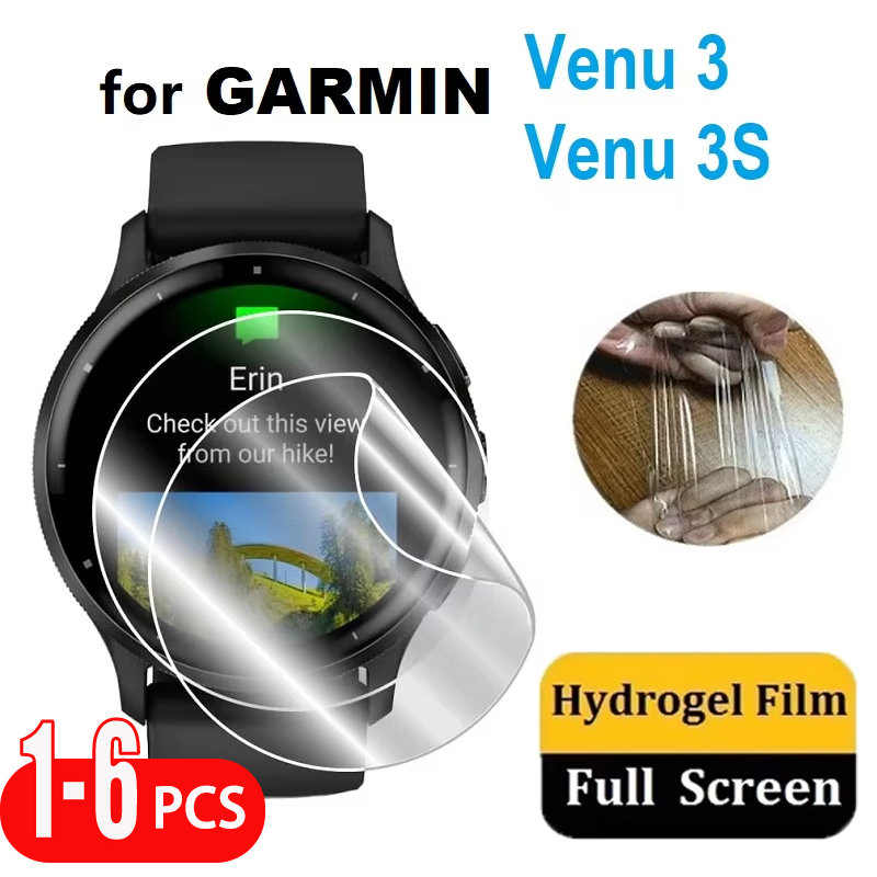 Garmin Venu 3s 풀 커버 HD 투명 소프트  - Garmin Smartwatch Accessories 리뷰 및 가격