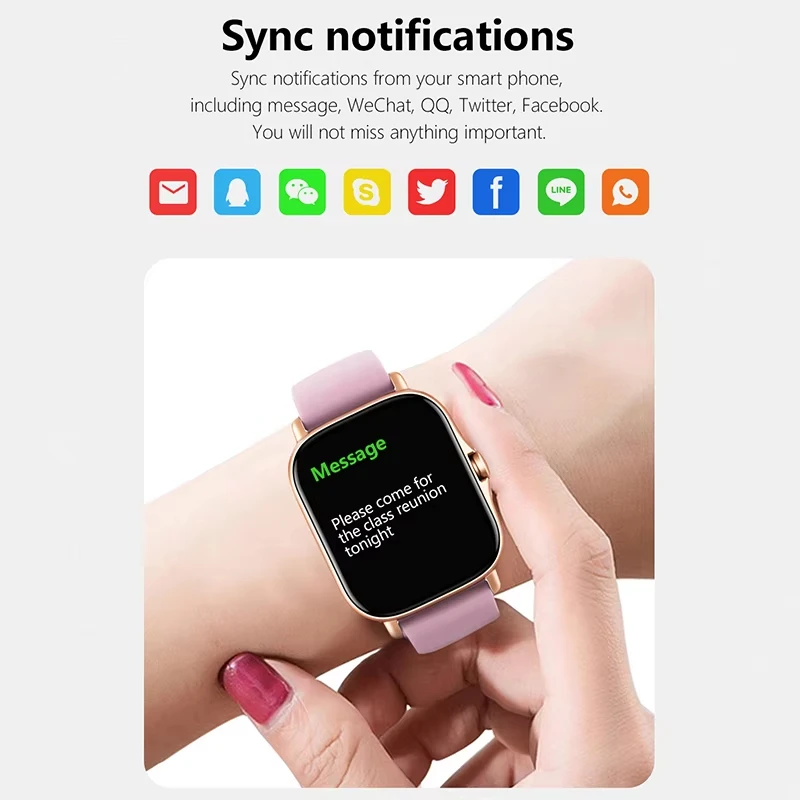 레노버 1.83 방수 스포츠 스마트워치 피트니스 트래커 - Smartwatch Instagram 리뷰 및 가격