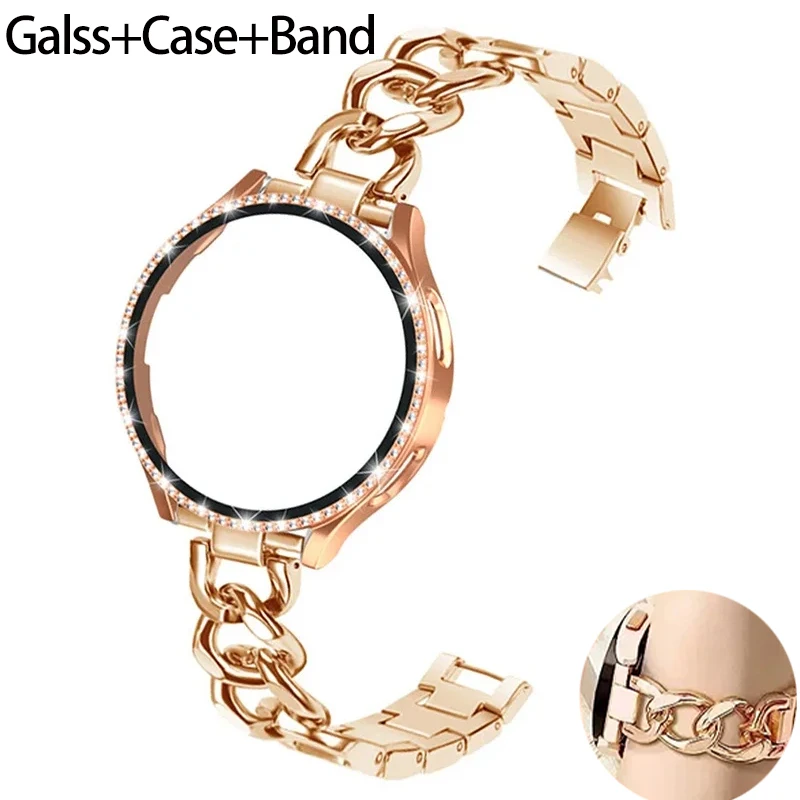 삼성 갤럭시 워치 7 6 5 4 40 44mm 메탈 카 - Accessories For Galaxy Watch 5 리뷰 및 가격