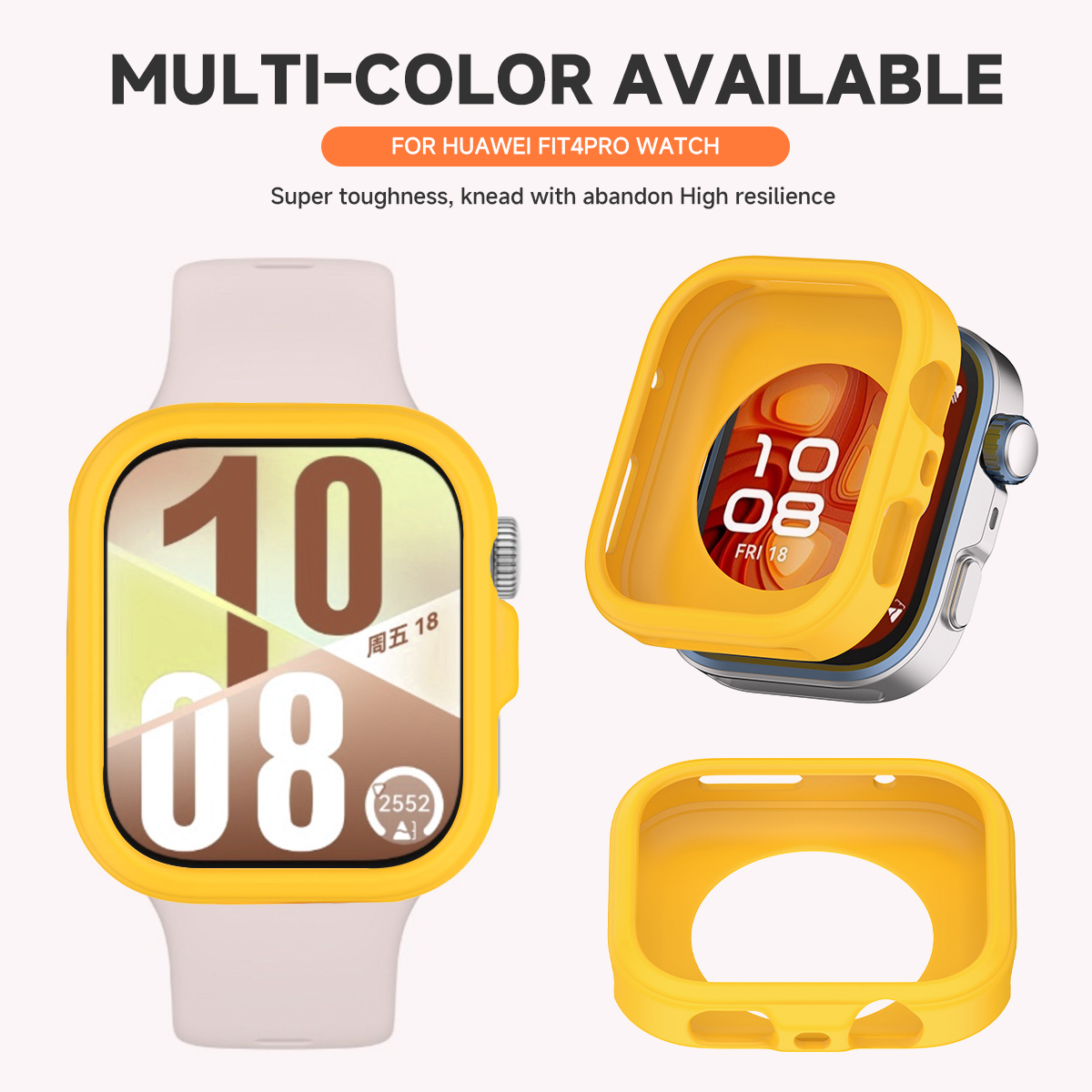 화웨이 워치 핏 5프로 5용 소프트 케이스+실리콘 스트 - Silicone Band Replacement 리뷰 및 가격