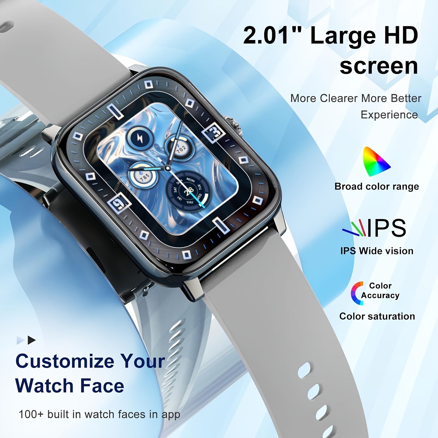 LAXASFIT 2025 새로운 스마트 시계 H9 블루 - Smartwatch Instagram 리뷰 및 가격
