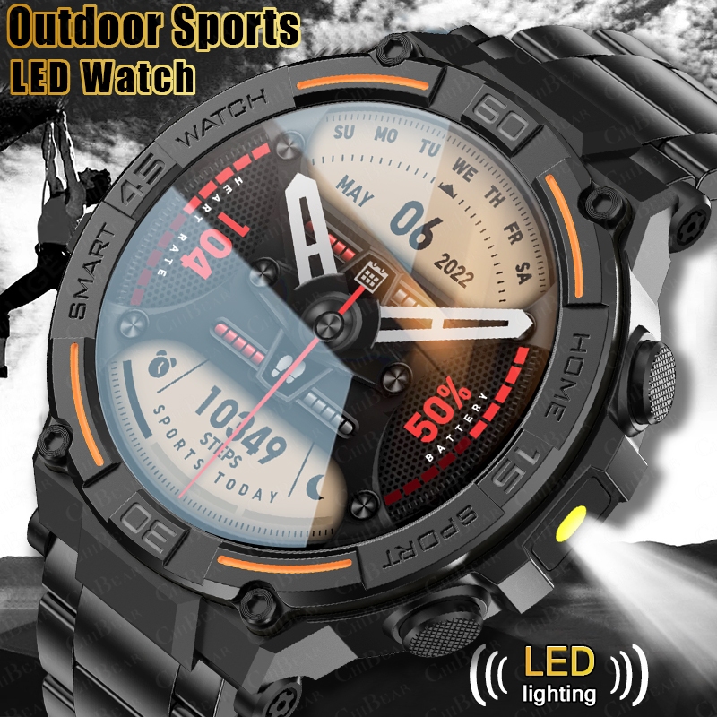 야외용 군사용 러기드 스마트워치 남성용 GPS 스포츠  - Smartwatch X2 리뷰 및 가격