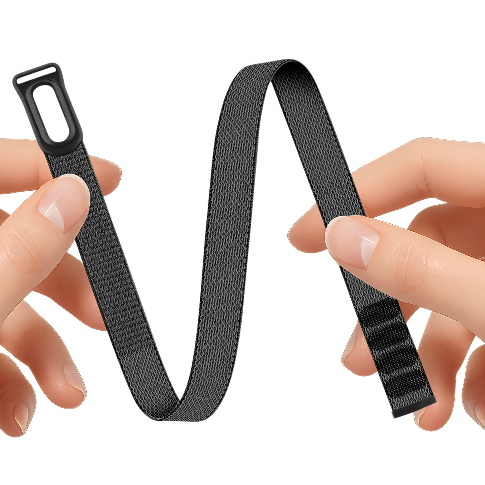 구글 핏빗 에어 나일론 우븐 바이셉 밴드 원형 암밴드  - Sport Loop Strap 리뷰 및 가격