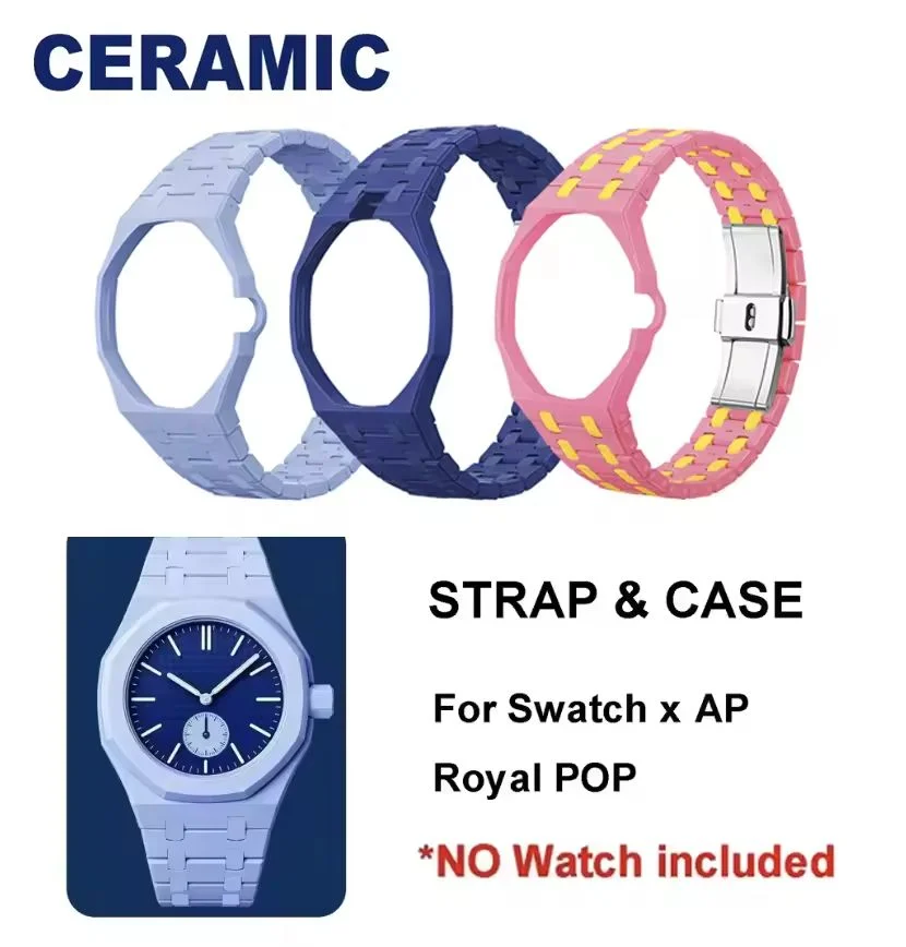 스와치 x AP 로얄 팝 시계 개조 키트용 2 in 1 - Ceramic Link Bracelet 리뷰 및 가격