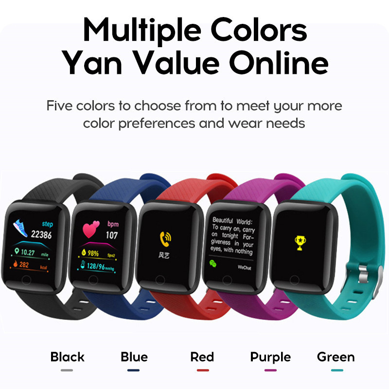 116plus 스마트 시계 남자와 여자 전체 터치 스크 - Smartwatch Instagram 리뷰 및 가격