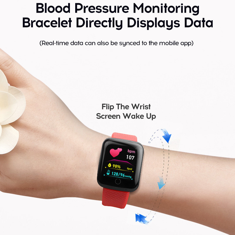 116plus 스마트 시계 남자와 여자 전체 터치 스크 - Smartwatch Instagram 리뷰 및 가격