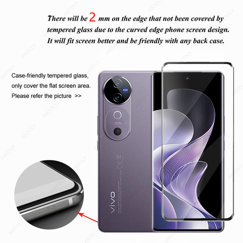 생체 V40 5G 용 강화 유리 화면 보호 유리, 카메 - Vivo V40 리뷰 및 가격