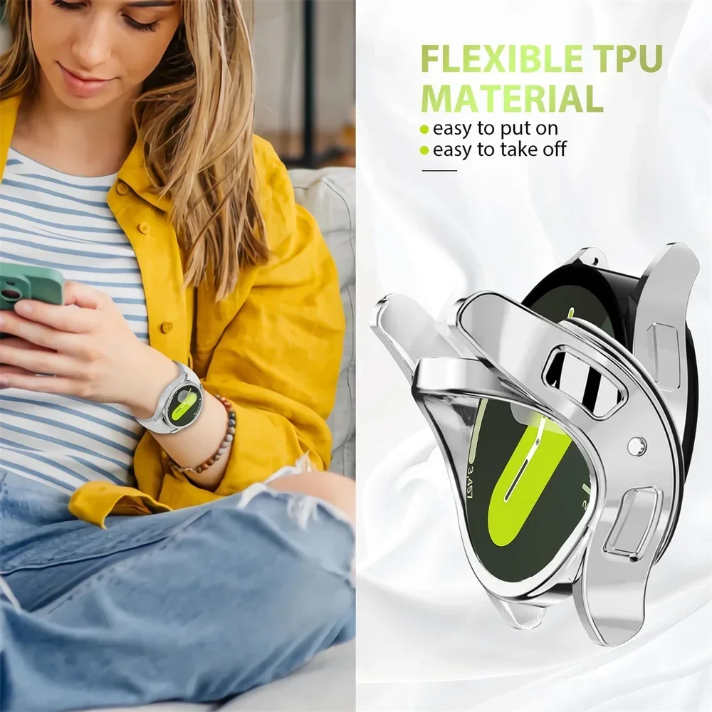 1-4개 삼성 갤럭시 워치 4 5 6 7 40mm 44 - Accessories For Galaxy Watch 5 리뷰 및 가격