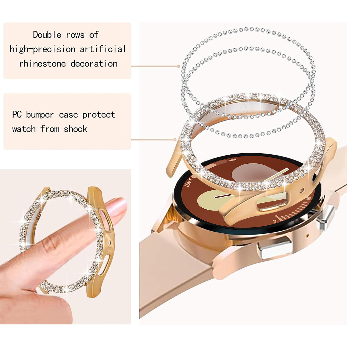 삼성 갤럭시 워치 4 5 6 7 40mm 44mm 보호 - Accessories For Galaxy Watch 5 리뷰 및 가격